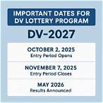 dv lottery opening date
