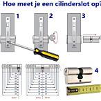 slot op afstand openen